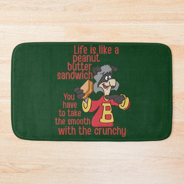 Item preview, Bert Raccoon's Peanut Butter Sandwich Life Quote designed and sold by glowvim.