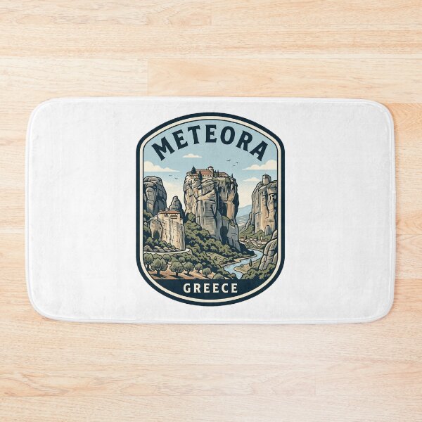 Item preview, Meteora Greece Vintage Travel Patch designed and sold by k3rstman1.