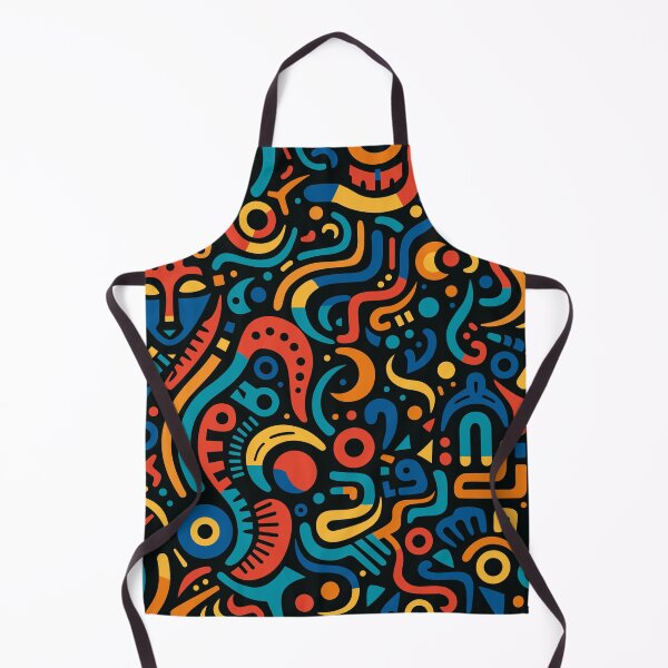 Item preview, Vibrant Afrofuturist Pattern | African Abstract Art designed and sold by MammothArt.