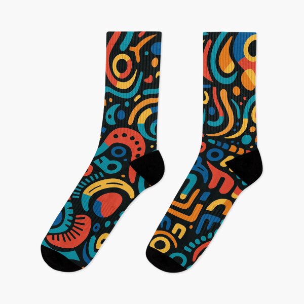 Item preview, Vibrant Afrofuturist Pattern | African Abstract Art designed and sold by MammothArt.