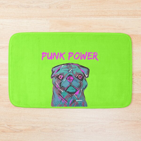Item preview, Pixie the Punk pug designed and sold by RatArtwork.