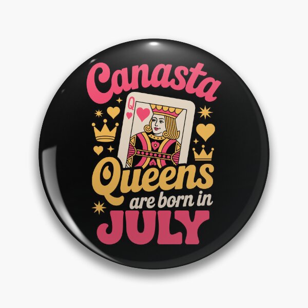 Item preview, Canasta Queens are born in July designed and sold by jkrphoto.