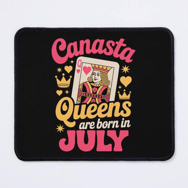 Item preview, Canasta Queens are born in July designed and sold by jkrphoto.