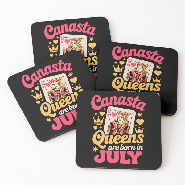 Item preview, Canasta Queens are born in July designed and sold by jkrphoto.