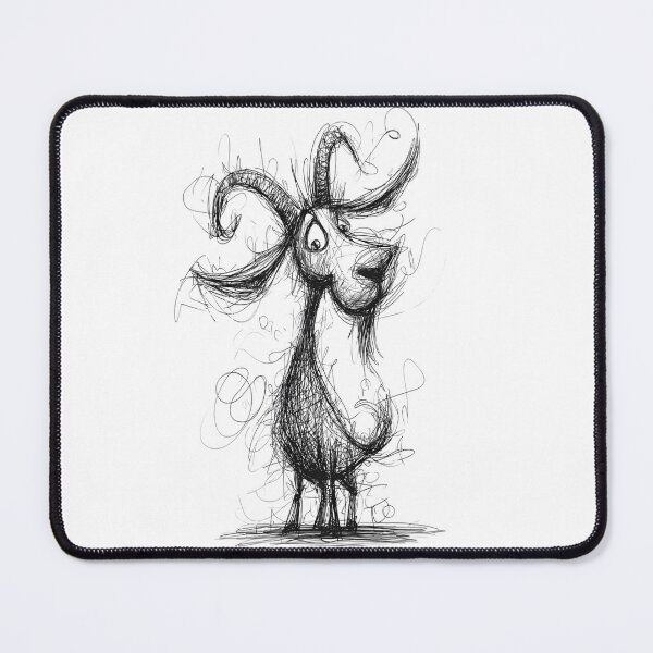 Item preview, Farm Goat Doodle designed and sold by BRETT'S ART STUDIO.