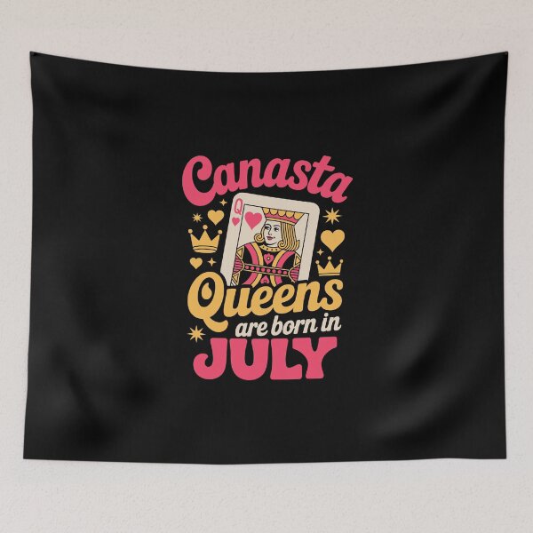 Item preview, Canasta Queens are born in July designed and sold by jkrphoto.