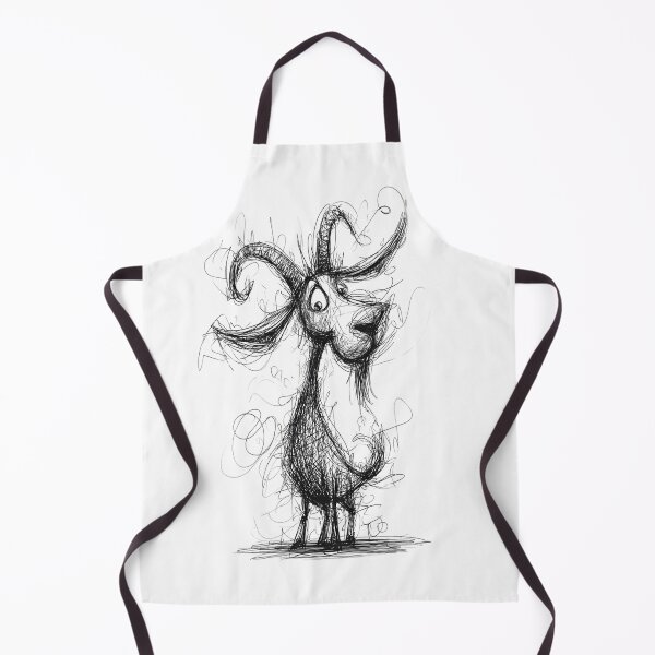 Item preview, Farm Goat Doodle designed and sold by BRETT'S ART STUDIO.