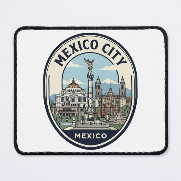 Item preview, Mexico City Travel Emblem Souvenir designed and sold by k3rstman1.