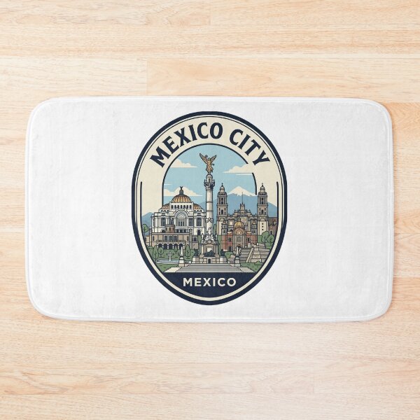 Item preview, Mexico City Travel Emblem Souvenir designed and sold by k3rstman1.