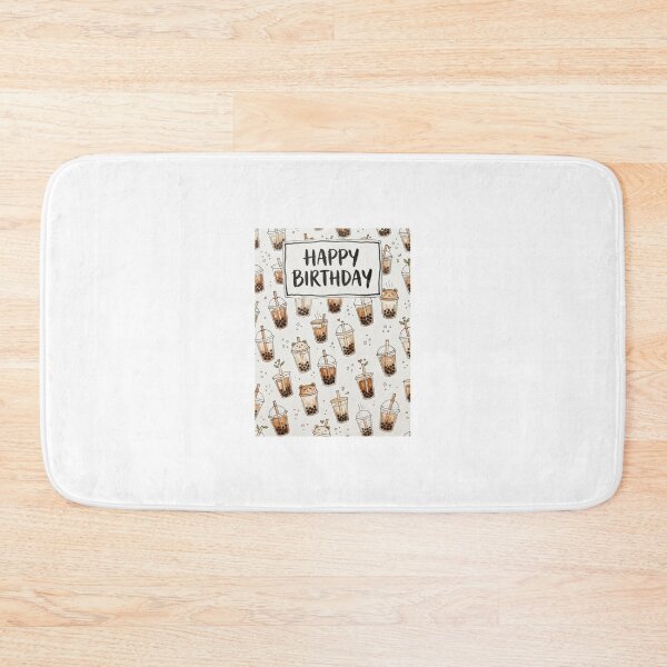 Item preview, Boba tea milktea birthday cake funny prank meme gift weird happy designed and sold by CheeseBlueprint.