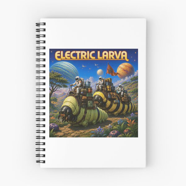 Item preview, ELECTRIC LARVA — GIANT LARVA RIDERS designed and sold by Fun Fashion & Art.