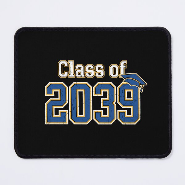 Item preview, Class Of 2039 Athletic Varsity Blue Gold Back To School designed and sold by TeNovaStudio ⭐⭐⭐⭐⭐.