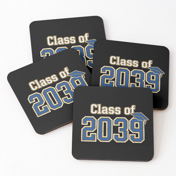 Item preview, Class Of 2039 Athletic Varsity Blue Gold Back To School designed and sold by TeNovaStudio ⭐⭐⭐⭐⭐.