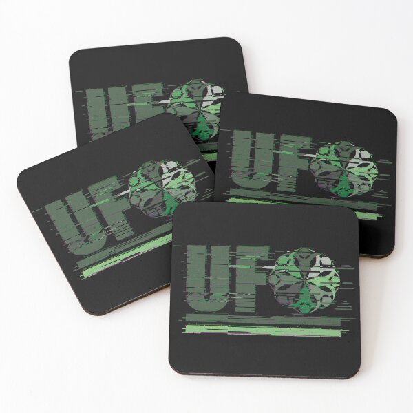 Aperçu de l'œuvre UFO Glitch Logo créée et vendue par Vil1Coyote.