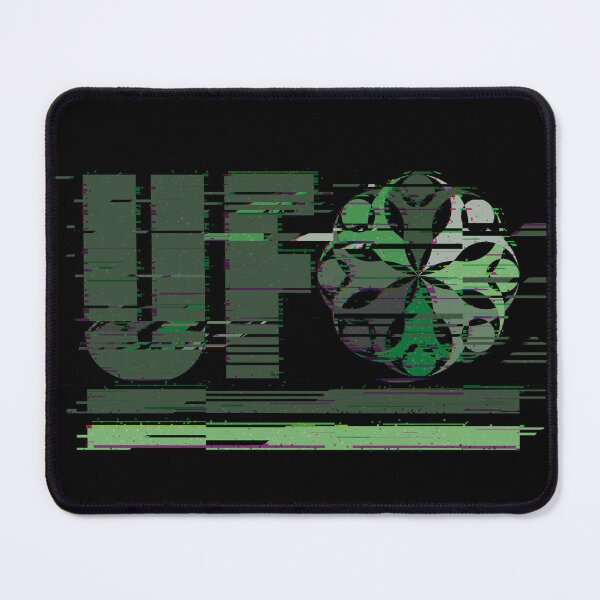 Item preview, UFO Glitch Logo designed and sold by Vil1Coyote.