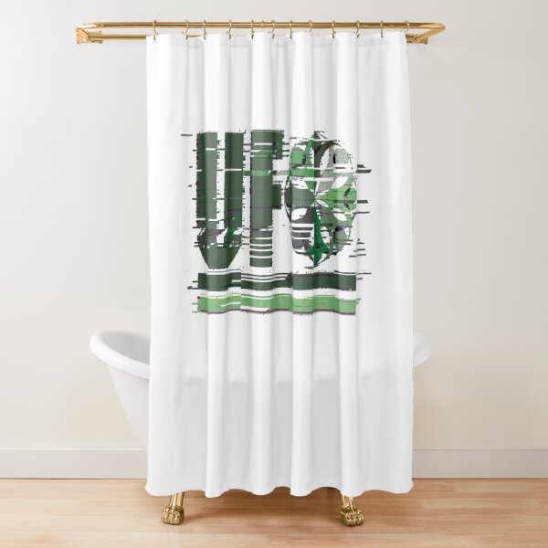 Item preview, UFO Glitch Logo designed and sold by Vil1Coyote.