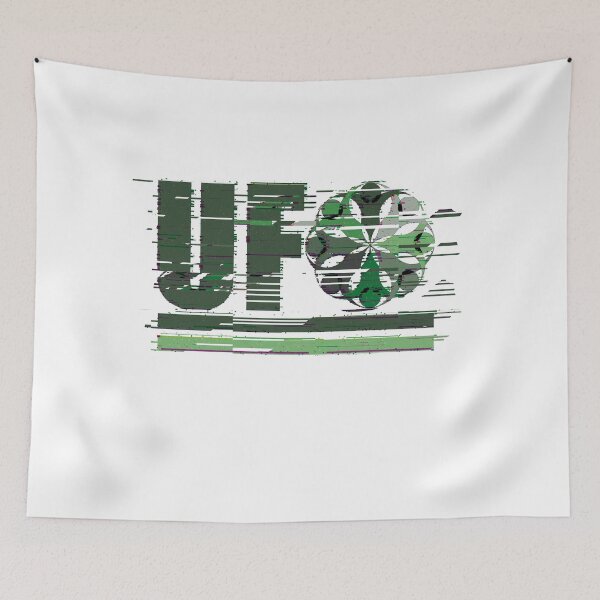 Item preview, UFO Glitch Logo designed and sold by Vil1Coyote.
