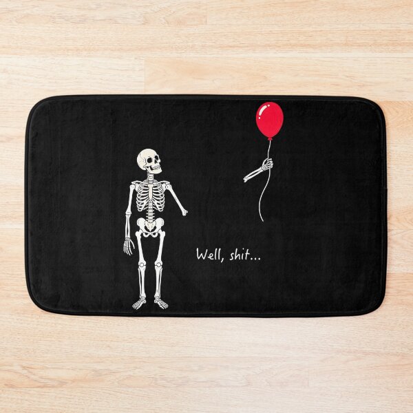 Item preview, Skeleton Lost Balloon Funny Halloween Quote designed and sold by HayleePacoch.