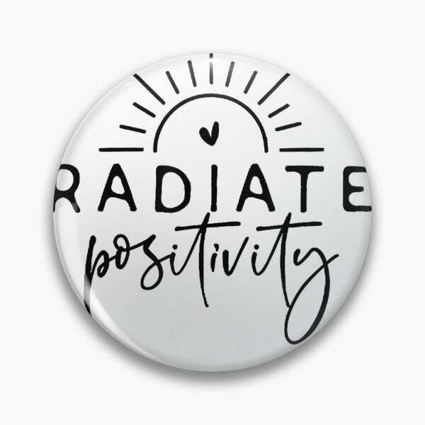 Item preview, radiate positivity T-Shirt designed and sold by JJLetterDesigns.