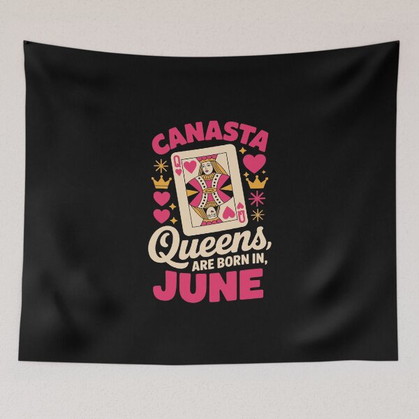Item preview, Canasta Queens are born in June designed and sold by jkrphoto.