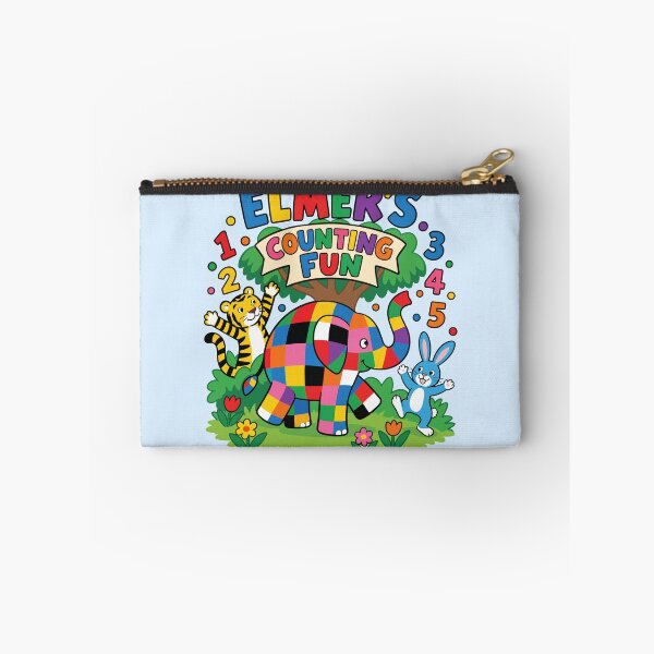 Item preview, Elmer’s Colorful Counting Fun Adventure designed and sold by HappyToons Shop.