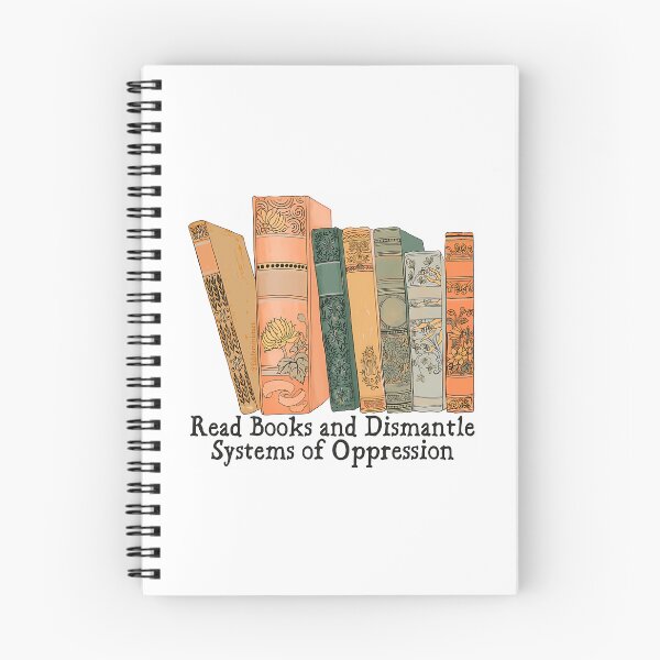 Item preview, Read Books And Dismantle Systems Of Oppression Sticker designed and sold by ezequi-eltrejo.