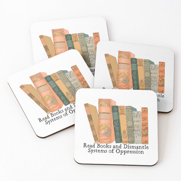 Item preview, Read Books And Dismantle Systems Of Oppression Sticker designed and sold by ezequi-eltrejo.