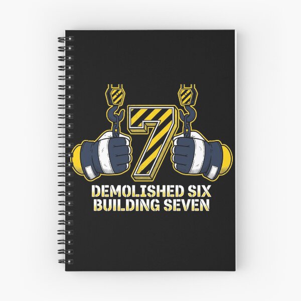 Item preview, Demolished Six Building Seven Construction 6 7 Meme 7th Birthday designed and sold by TeNovaStudio ⭐⭐⭐⭐⭐.