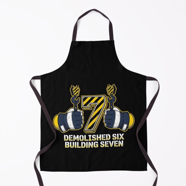 Item preview, Demolished Six Building Seven Construction 6 7 Meme 7th Birthday designed and sold by TeNovaStudio ⭐⭐⭐⭐⭐.