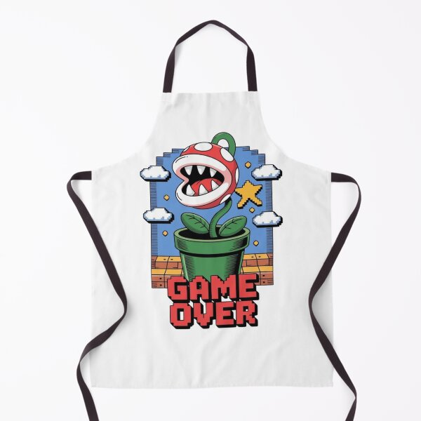 Item preview, Retro Pixel Game Over Piranha Plant Gaming T-Shirt designed and sold by jhgjykuo.