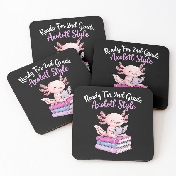 Item preview, Ready For 2nd Grade Axolotl Style Cute Book Reading Back To School designed and sold by TeNovaStudio ⭐⭐⭐⭐⭐.