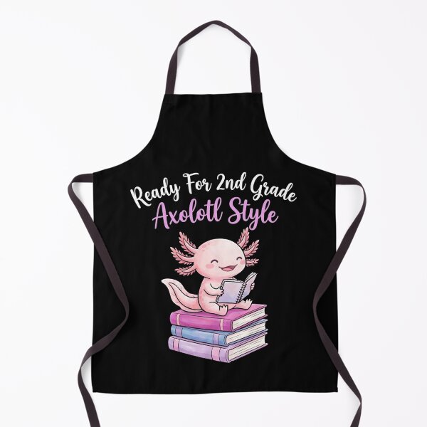 Item preview, Ready For 2nd Grade Axolotl Style Cute Book Reading Back To School designed and sold by TeNovaStudio ⭐⭐⭐⭐⭐.