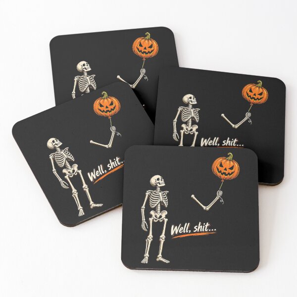 Item preview, Skeleton Lost Balloon Funny Halloween Quote designed and sold by HayleePacoch.