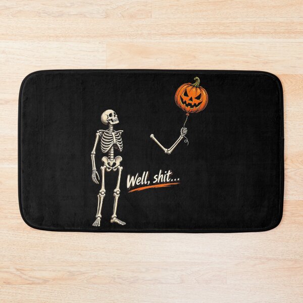 Item preview, Skeleton Lost Balloon Funny Halloween Quote designed and sold by HayleePacoch.