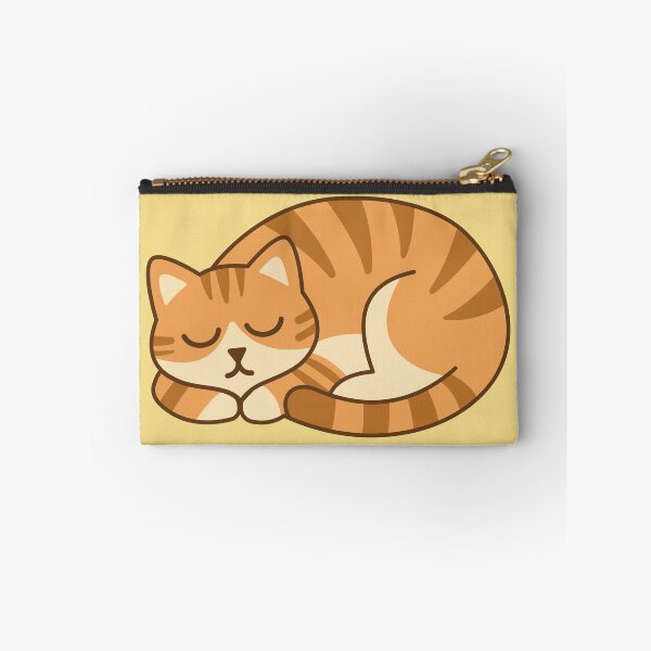 Item preview, The orange cat is sleeping and resting. Don't forget to rest too. designed and sold by thailerd.
