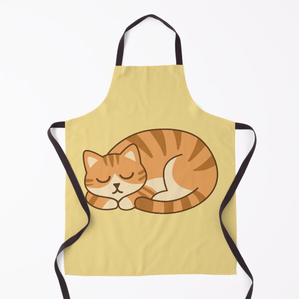 Item preview, The orange cat is sleeping and resting. Don't forget to rest too. designed and sold by thailerd.