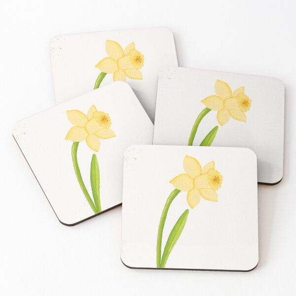 Item preview, March Birth Flower Daffodil | Elegant Watercolor Botanical | Vintage Floral designed and sold by lisa-diver.