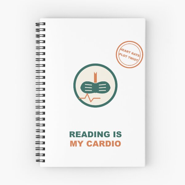 Item preview, Reading Is My Cardio Funny Book Lover Badge Sticker designed and sold by Mega-Shopping.