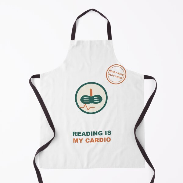 Item preview, Reading Is My Cardio Funny Book Lover Badge Sticker designed and sold by Mega-Shopping.