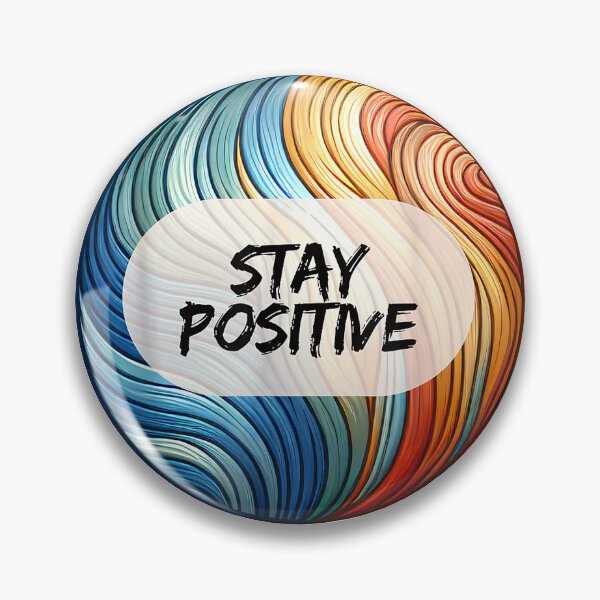 Item preview, Stay Positive Motivational Design for Positive Vibes T-Shirt designed and sold by gidget-gadget.