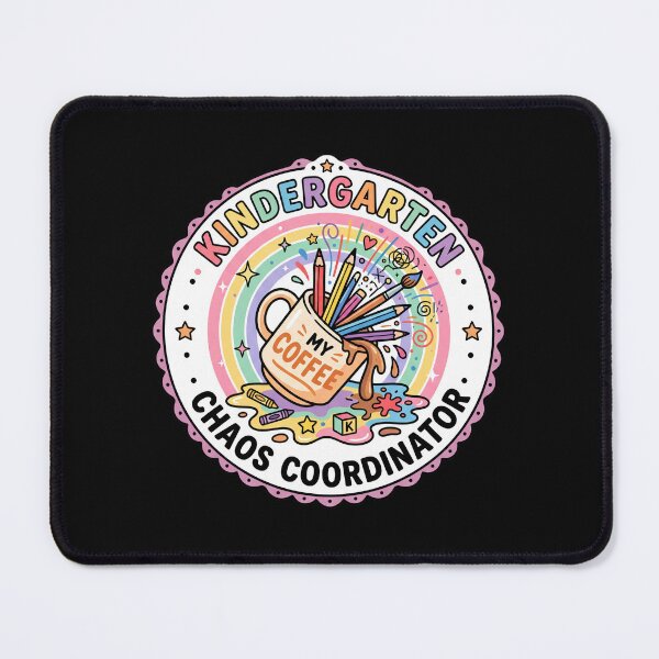 Item preview, Funny Kindergarten Teacher Chaos Coordinator School designed and sold by Oommen Studio .