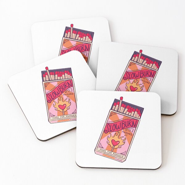 Item preview, Slow Burn Bookish Trope  Bookish Stickers  Bookish Merch Sticker designed and sold by ezequi-eltrejo.