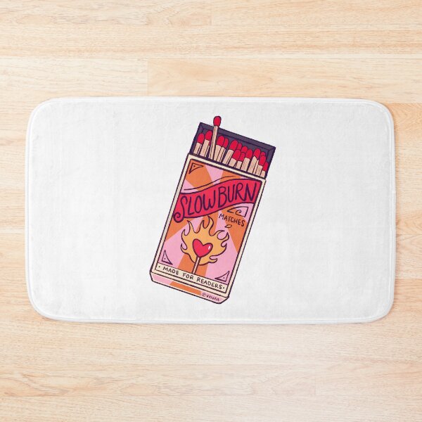 Item preview, Slow Burn Bookish Trope  Bookish Stickers  Bookish Merch Sticker designed and sold by ezequi-eltrejo.