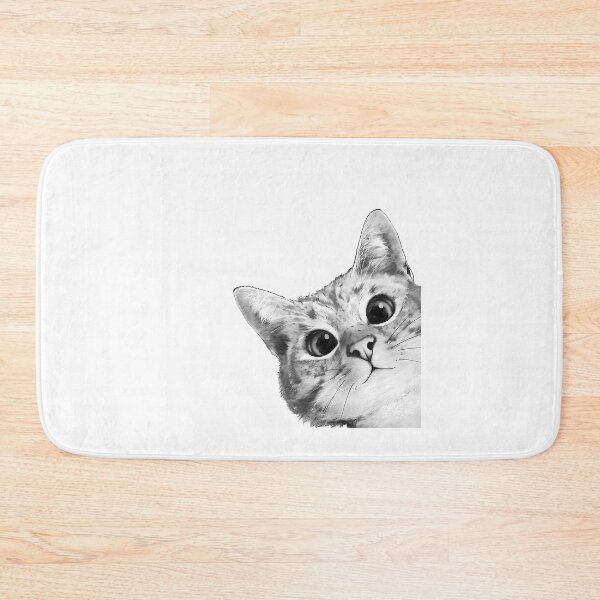 Item preview, Sneaky Cat Sticker designed and sold by ezequi-eltrejo.
