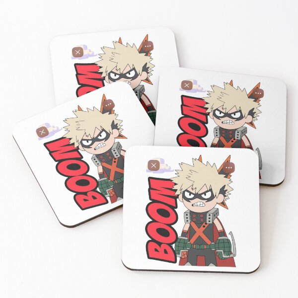 Item preview, Chibi Bakugou BOOM My Hero Academia Cartoon Fan Art designed and sold by FreakToons.
