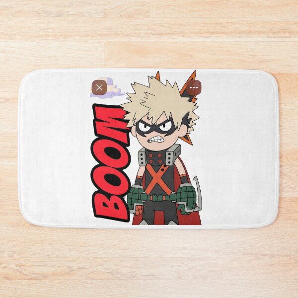 Item preview, Chibi Bakugou BOOM My Hero Academia Cartoon Fan Art designed and sold by FreakToons.