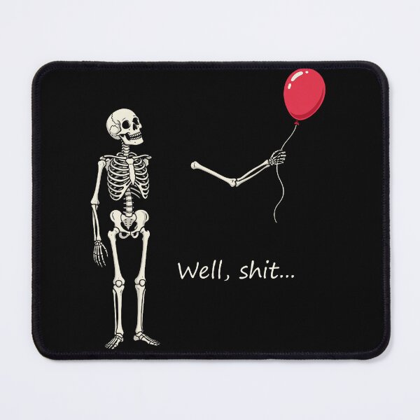 Item preview, Skeleton Lost Balloon Funny Halloween Quote designed and sold by HayleePacoch.