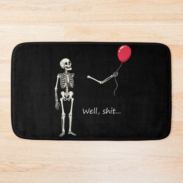 Item preview, Skeleton Lost Balloon Funny Halloween Quote designed and sold by HayleePacoch.