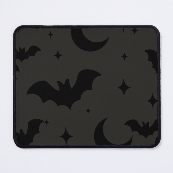 Item preview, Black Bats and Moons Halloween Pattern designed and sold by GemsAnatomy.