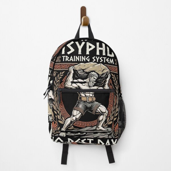 Item preview, Sisyphus Training System No Rest Days Greek Mythology Gym designed and sold by GrandeDuc.